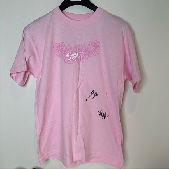 Toronto Blue Jays t shirt autographed by Gene Tenace and Nick Leyva - Picture 2 of 14